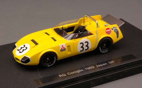 Modellino auto scala 1:43 Ebbro  RQ CONIGLIO N.33 JAPAN GP modellismo diecast collezione