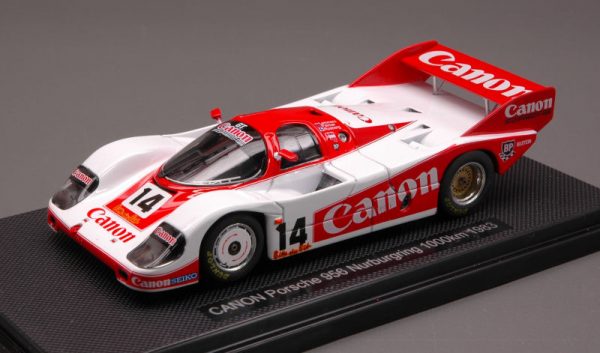 Modellino auto scala 1:43 Ebbro  PORSCHE 956 N.14 NURBURGRING 83 modellismo diecast collezione