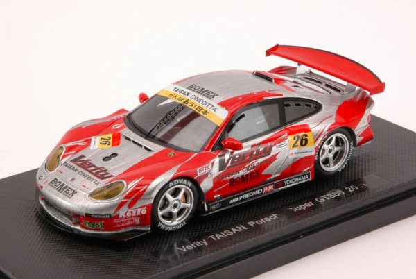 Modellino auto scala 1:43 Ebbro  PORSCHE 911 GT3R N.26 SUPER GT300  H.MATSUDA-K.MINEO-YAMASHITA modellismo diecast collezione