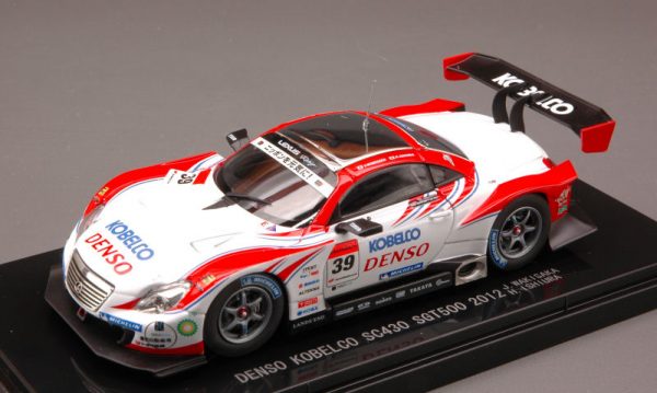 Modellino auto scala 1:43 Ebbro  LEXUS SC430 N.39 SUPER GT500  WAKISAKA-ISHIURA modellismo diecast collezione