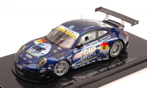 Modellino auto scala 1:43 Ebbro  PORSCHE 997 GT3 N.0 12th SUPER GT300  K.MINEO-N.YOKOMIZO modellismo diecast collezione