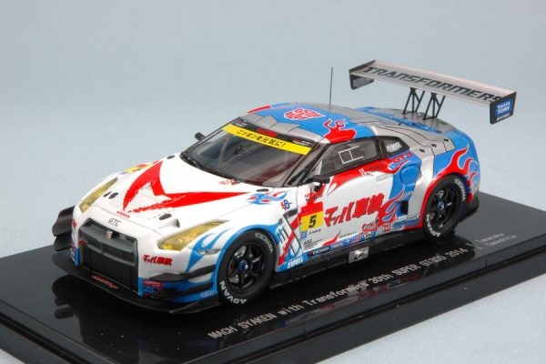 Modellino auto scala 1:43 Ebbro  NISSAN GT-R N.5 NC SUPER GT300  T.TAMANAKA-J.JAMASHITA modellismo diecast collezione