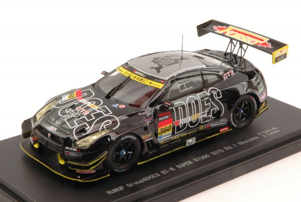 Modellino auto scala 1:43 Ebbro  NISSAN GT-R N.360 OKAYAMA SUPER GT300  H.YOSHIDA-A.TANAKA modellismo diecast collezione