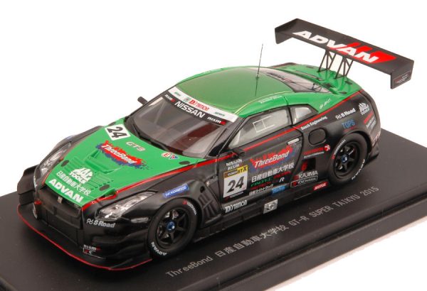 Modellino auto scala 1:43 Ebbro  NISSAN GT-R N.24 2nd SUPER TAIKYU  HOSHINO-FUJII-TAKAB.-SASAKI modellismo diecast collezione