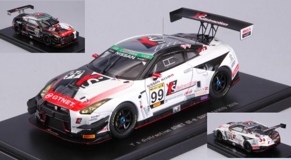 Modellino auto scala 1:43 Ebbro Y'S DISTRACTION GINET GTR modellismo diecast