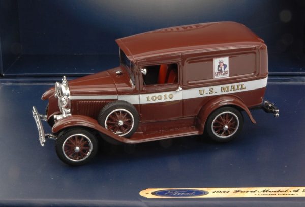 Modellino auto scala 1:43 Ford Genuine Parts  FORD MODEL A LIVERY U.S.MAIL 1913 modellismo diecast collezione