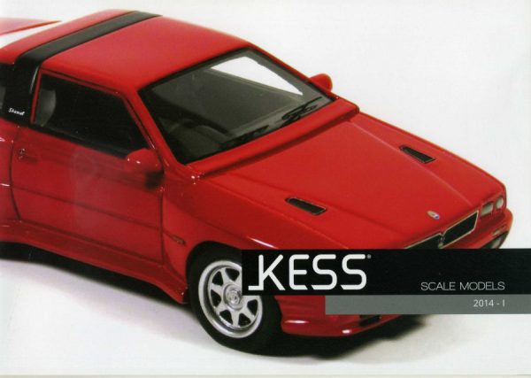 Modellino auto rivista book booklet CATALOGO KESS modellismo statico collezione
