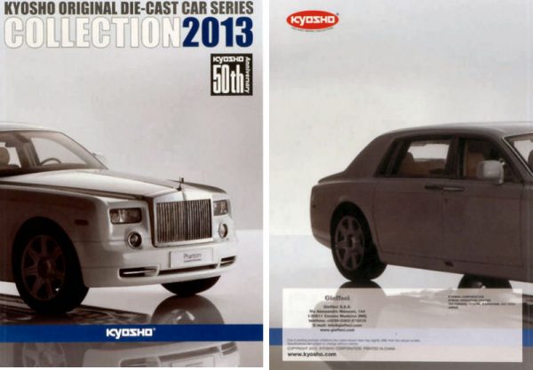 Modellino auto rivista book booklet CATALOGO KYOSHO DIECAST modellismo statico
