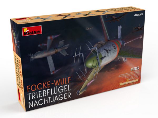 modellismo kit di montaggio aerei Miniart FOCKE WULF TRIEBFLUGEL NACHTJAGER