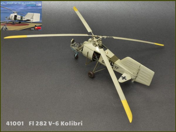 Modellino modellismo kit di montaggio aerei Miniart  FL 282 V-6 KOLIBRI KIT 1:35 model