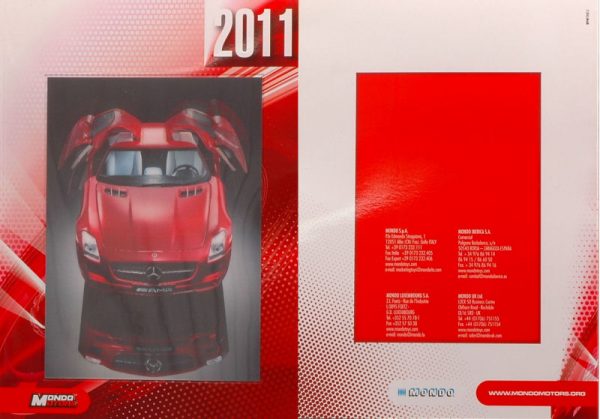 book booklet Mondo Motors CATALOGO PAG.145 modellismo statico collezione