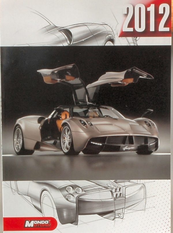 Modellino auto rivista book booklet Mondo Motors  CATALOGO MONDO  PAG.129 modellismo statico collezione