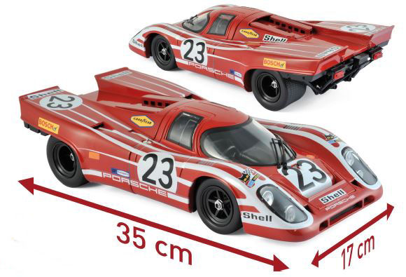 Norev PORSCHE 917 K N.23 WINNER LM ATTWOOD 1:12 scale model car