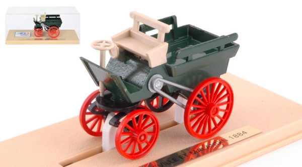 Modellino auto scala 1:43 Norev  DELAMARE-DEBOUTTEVILLE & MALANDIN 1884 1e AUTO FRANCAISE A PETROLE modellismo statico diecast
