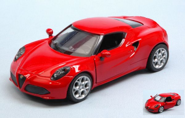 Modellino auto  New Ray  ALFA ROMEO 4C modellismo collezione scala 1:32