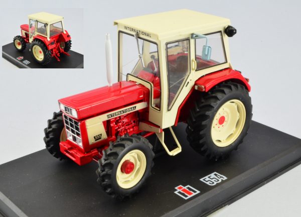 Modellino Replicagri TRATTORE INTERNATIONAL IH 554 4x4 1:32 modellismo diecast