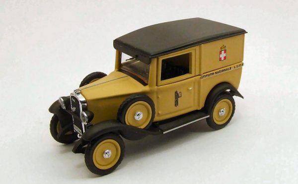 Modellino auto scala 1:43 pubblicitari commerciali Rio FIAT BALILLA FILM LUCE