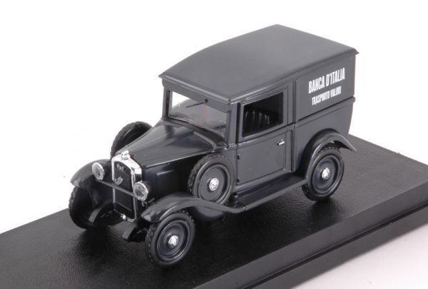Modellino auto scala 1:43 pubblicitari commerciali Rio  FIAT BALILLA FURGONE TRASPORTO VALORI veicoli