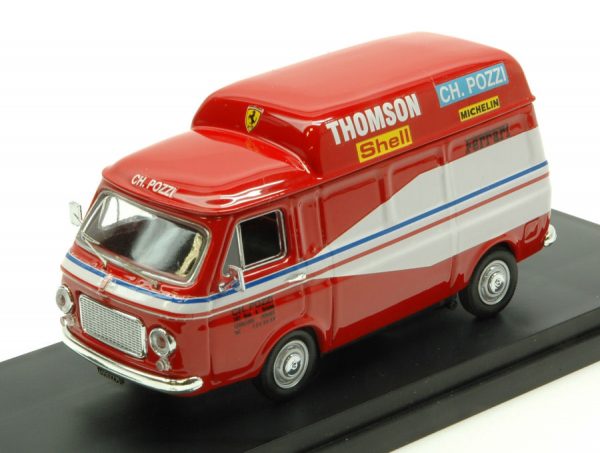 Modellino auto scala 1:43 Rio FIAT 238 FERRARI LE MANS diecast furgone van