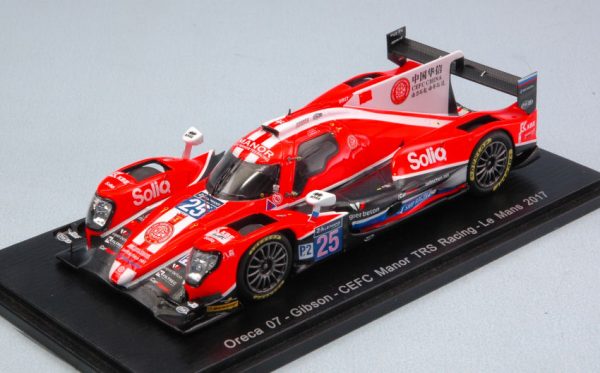 Modellino auto scala 1:43 Spark Model  ORECA 07 GIBSON N.25 DNF LM  GONZALES-TRUMMER-PETROV modellismo statico diecast