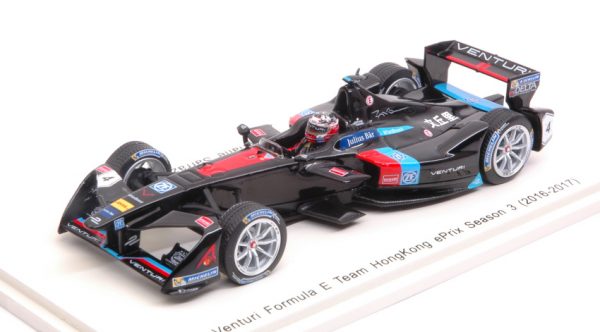 Modellino auto scala 1:43 Spark Model  VENTURI S.SARRAZIN  N.4 Rd1 HONG KONG FORMULA  modellismo statico diecast