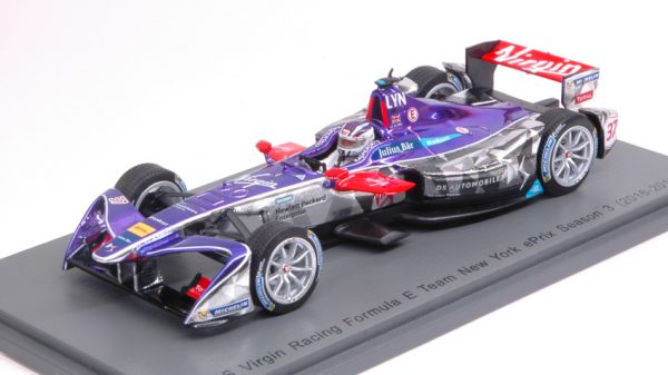 Modellino auto scala 1:43 Spark Model  DS VIRGIN RACING A.LYNN  N.37 Rd9 NEW YORK FORMULA  modellismo statico diecast