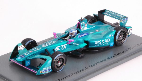 Modellino auto scala 1:43 Spark Model AD ANDRETTI N.27 BERLIN FORMULA S.SARRAZIN modellismo collezione