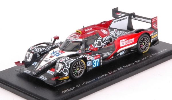Modellino auto scala 1:43 Spark Model  ORECA 07 - GIBSON N.37 8th LM  J.JAAFAR-N.JEFFRI-W.TAN modellismo statico diecast