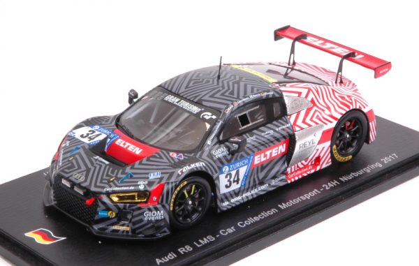 Modellino auto scala 1:43 Spark AUDI R8 LMS NURBURGRING modellismo diecast