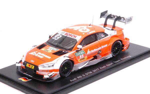 Modellino auto scala 1:43 Spark Model  AUDI RS5 N.53 3rd DTM  J. modellismo statico diecast