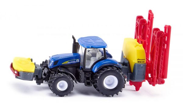 Modellino mezzi agricoli  Siku  NEW HOLLAND CBARRE IRRORATRICI 1:87 trattore modellismo statico diecast
