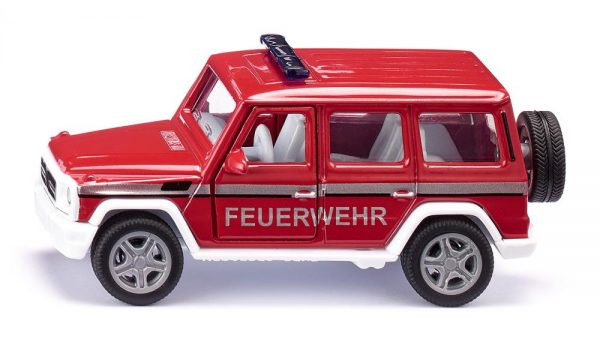 Modellino auto pompieri Siku MERCEDES G65 FIRE ENGINE 1:50 vigili fuoco