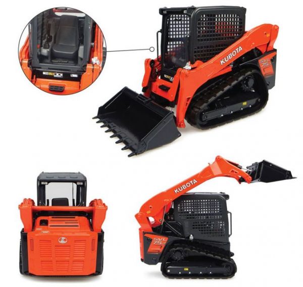 Modellino mezzi industriali  Universal Hobbies  KUBOTA SVL 75-2 1:24 modellismo