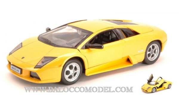 Modellino auto scala 1:24 Welly LAMBORGHINI MURCIELAGO modellismo diecast NEW