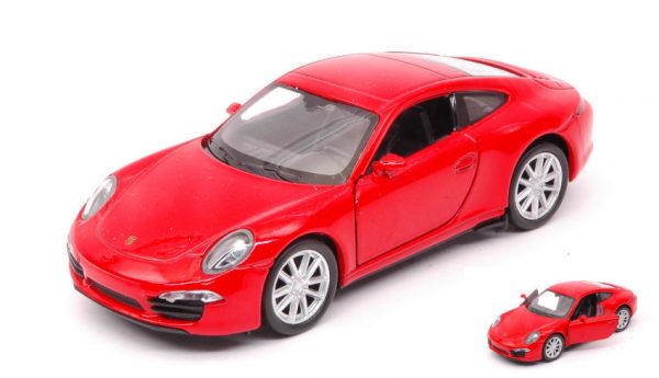 Modellino auto Welly PORSCHE 911 CARRERA cm 11 modellismo diecast collezione