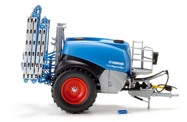 Modellino trattore diecast Wiking IRRORATRICE LEMKEN VEGA 12 scala 1:32 tractor
