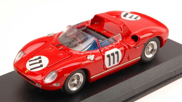 Modellino auto scala 1:43 Art Model  FERRARI 250 P N.111 ACCIDENT NURBURGRING  SCARFIOTTI-PARKES diecast modellismo statico