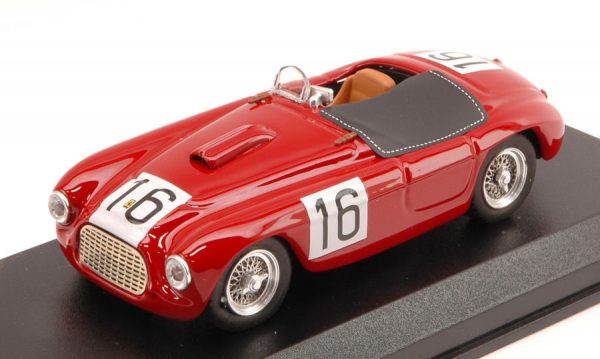 Modellino auto scala 1:43 Art Model  FERRARI 166 SPYDER N.16 WINNER 12H PARIGI  CHINETTI-LUCAS diecast modellismo statico
