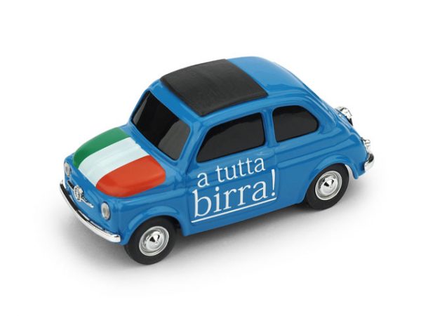 Modellino auto scala 1:43 Brumm FIAT 500 ITALIA modellismo statico diecast