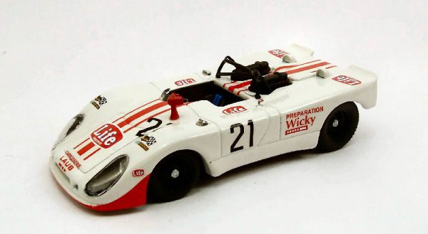 Modellino auto scala 1:43 Best Model  PORSCHE 908 FLUNDER N.21 10th 1000 KM MONZA  BRAMBILLA-MATI-WIKI diecast modellismo statico