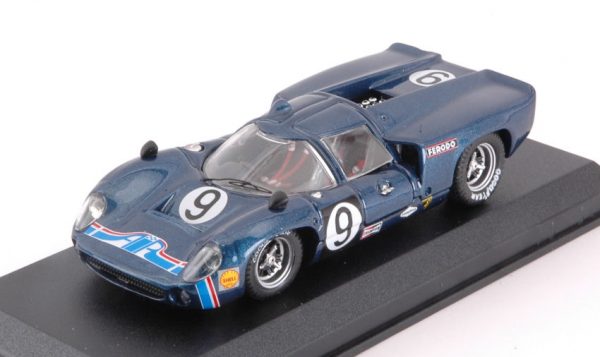 Modellino auto scala 1:43 Best LOLA T70 COUPE 24H DAYTONA racing modellismo