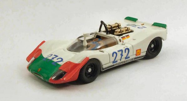 Modellino auto scala 1:43 Best Model  PORSCHE 9082 N.272 4th TARGA FLORIO  KAUHSEN-VON WENDT diecast modellismo statico