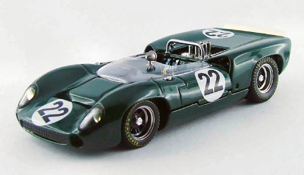 Modellino auto scala 1:43 Best Model  LOLA T70 SPYDER N.22 5th SILVERSTONE INTERNATIONAL  H.DIBLEY diecast modellismo statico