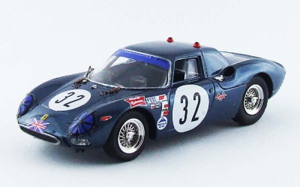 Modellino auto scala 1:43 Best Model  FERRARI 250 LM N.32 21th 24H DAYTONA  CLARKE-NELSON diecast modellismo statico