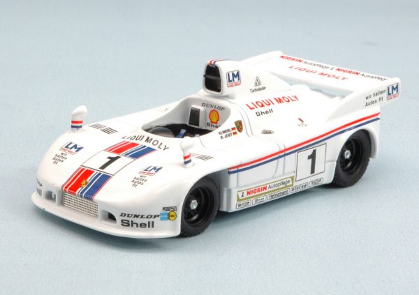 Modellino auto scala 1:43 Best Model  PORSCHE 90804 N.1 WINNER BRANDS HATCH  JOST-MERL diecast modellismo statico