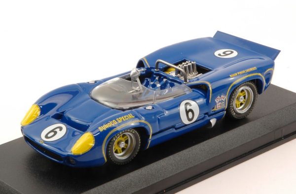 Modellino auto scala 1:43 Best Model  LOLA T 70 MK2 N.6 WINNER CAN AM MOSPORT  MARK DONOHUE diecast modellismo statico