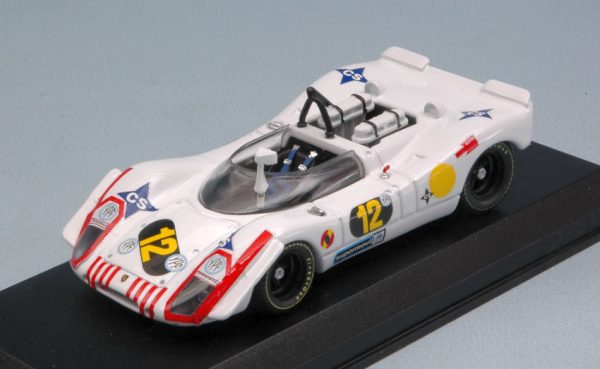 Modellino auto scala 1:43 Best Model  PORSCHE 90802 N.12 2nd 1000 KM B.AIRES  A.SOLER ROIG-J.RINDT diecast modellismo statico
