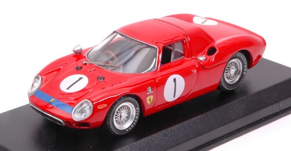 Modellino auto scala 1:43 Best Model  FERRARI 250 LM N.1 WINNER PERTH 6 H CAVERSHAM  SPENCER MARTIN diecast modellismo statico