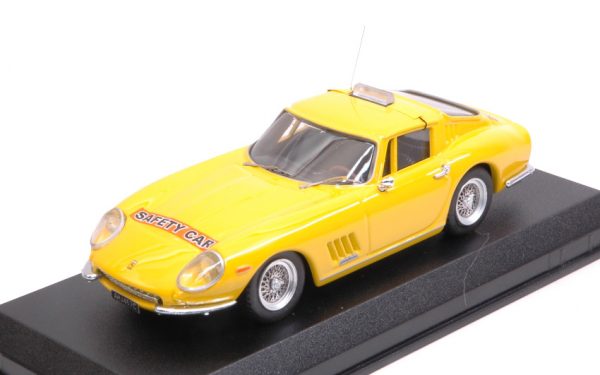 Modellino auto scala 1:43 Best Model  FERRARI 275 GTB4 SAFETY CAR GOODWOOD REVIVAL diecast modellismo statico