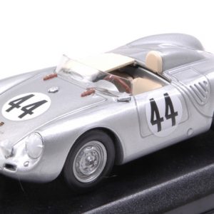 Modellino auto scala 1:43 Best Model  PORSCHE 550 RS N.44 8th (WINNER CL.) 12 H SEBRING  BUNKER-WALLACE diecast modellismo statico
